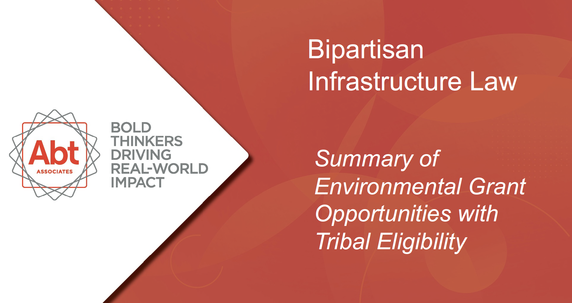 Bipartisan Infrastructure Law